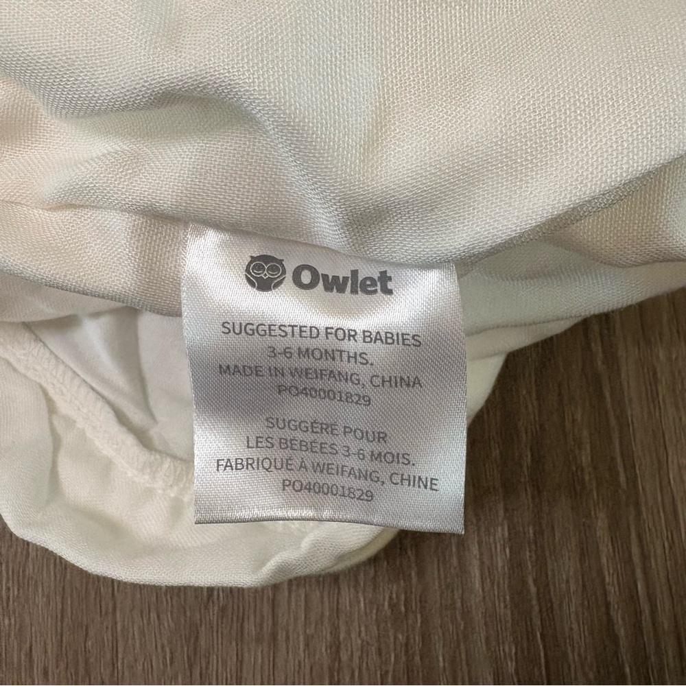Owlet Kids Pajamas Sleep Sack - White​​​ - Picture 4 of 8
